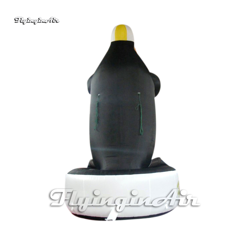 Outdoro Large Inflatable Penguin Advertising Balloon Air Blow Up Cartoon Animal Mascot Model For Event