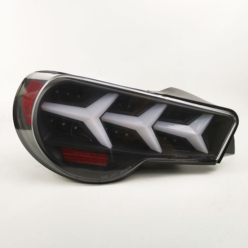 Automobile Tail Lamp For FT86 GT86 LED Tail Light 20 12-20 18 Subaru BRZ Rear Fog Brake Reverse Lighting Accessories