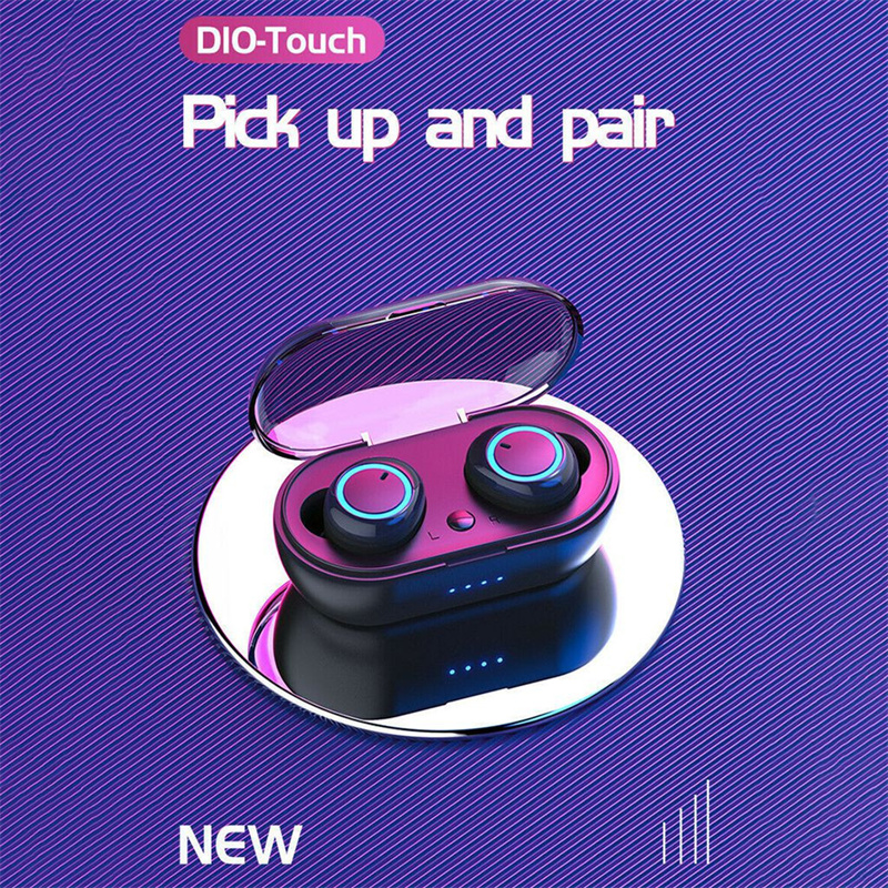 Y50 TWS Wireless Blutooth 5.0 Headphones Earphones Noise Cancelling Headset HiFi 3D Stereo Sound Music In-ear Earbuds For Android IOS - view 6
