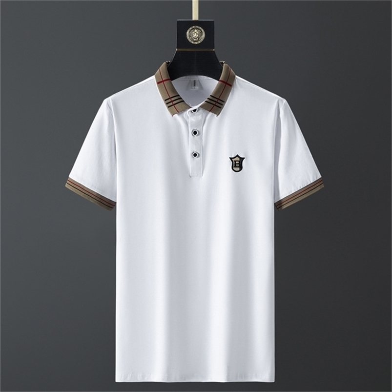 Men s Summer Fashion Business Slim Fit Cotton Polo Shirt Men Soild Color Thin Casual Embroidery Tops 220614, Black
Men s Summer Fashion Business Slim Fit Cotton Polo Shirt Men Soild Color Thin Casual Embroidery Tops 220614, Black