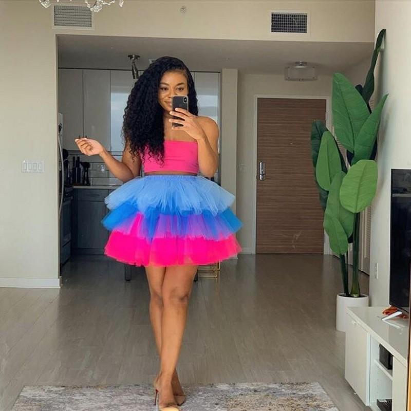 Skirts Multi Colors Puffy Skirt Tulle Saias 2022 Fluffy Women Elastic Band Short Party Jupe FemmeSkirts, Beige
Skirts Multi Colors Puffy Skirt Tulle Saias 2022 Fluffy Women Elastic Band Short Party Jupe FemmeSkirts, Beige