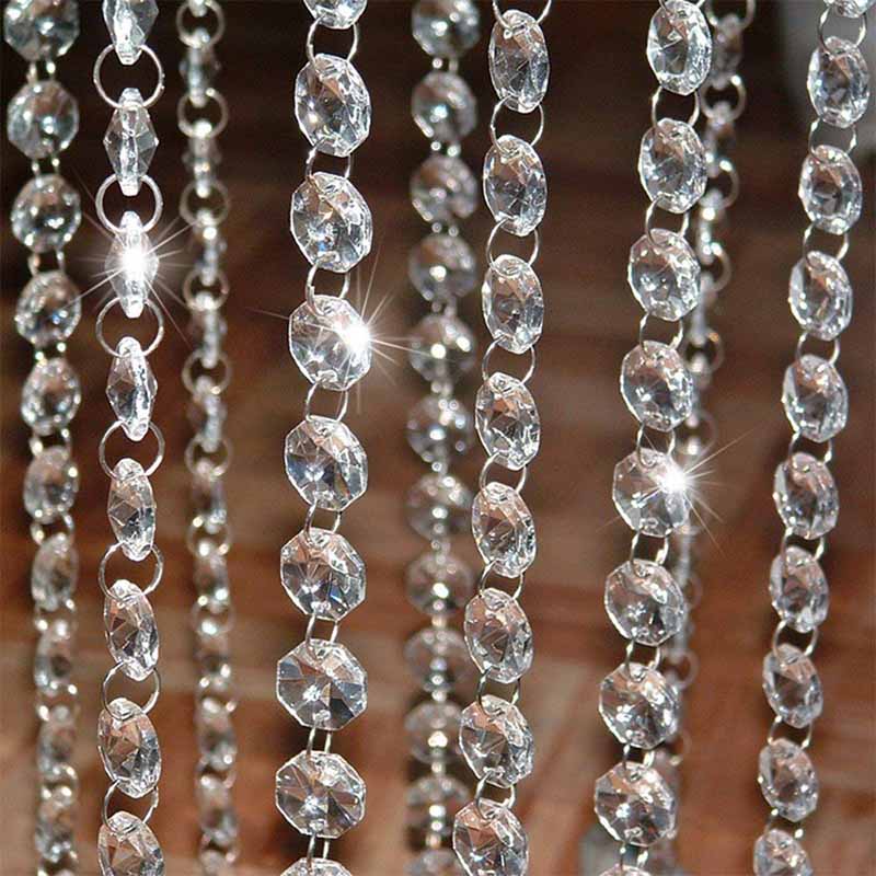5m Crystal bead for Wedding Engagement bridal shower Anniversary table Centerpiece Christmas tree chandelier Decoration Backdrop, As described
5m Crystal bead for Wedding Engagement bridal shower Anniversary table Centerpiece Christmas tree chandelier Decoration Backdrop, As described