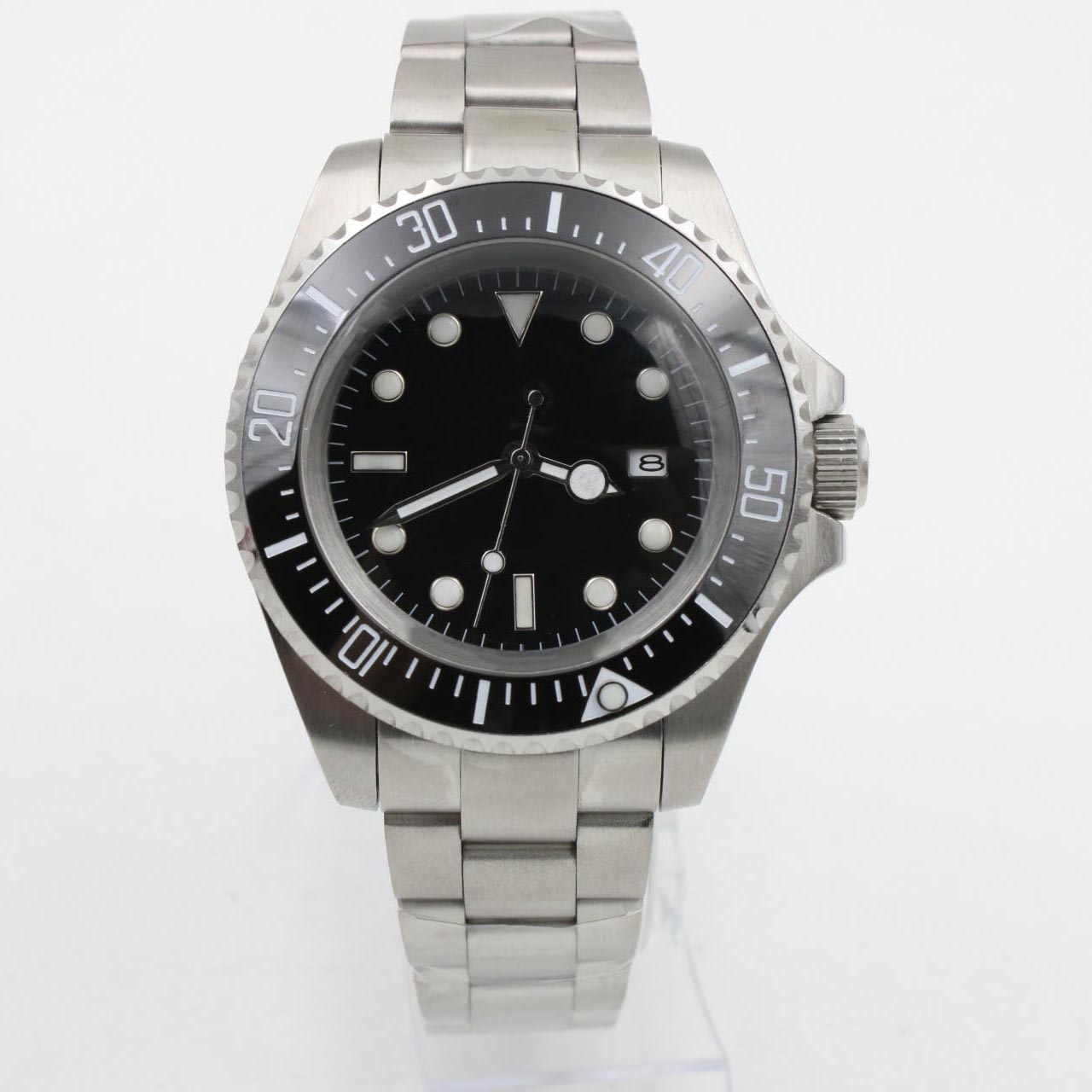 Black Red Dial Men Watch R-Dweller Ceramic Bezel 44MM Stainless Steel BLSO Automatic Diver Mens Watches Wristwatches
Black Red Dial Men Watch R-Dweller Ceramic Bezel 44MM Stainless Steel BLSO Automatic Diver Mens Watches Wristwatches