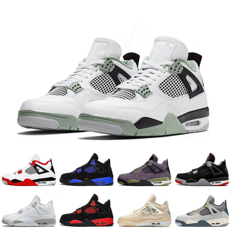 Jumpman 4s Seafoam 2022 Basketball Shoes 4 IV Women Mens Midnight Navy Craft Canyon Purple Sail White Oreo Red Thunder Canvas Black Cat Zen Master Infrared Sneakers, A17 blue thunder 36-47
Jumpman 4s Seafoam 2022 Basketball Shoes 4 IV Women Mens Midnight Navy Craft Canyon Purple Sail White Oreo Red Thunder Canvas Black Cat Zen Master Infrared Sneakers, A17 blue thunder 36-47