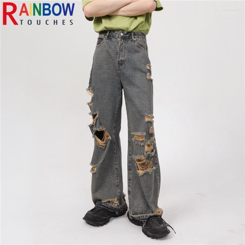 Men' Jeans Rainbowtouches 2022 Men Washed Vintage High Street Hole Design Fashion Loose Straight Hip Hop Long PantsMen' Bert22, Blue
Men' Jeans Rainbowtouches 2022 Men Washed Vintage High Street Hole Design Fashion Loose Straight Hip Hop Long PantsMen' Bert22, Blue