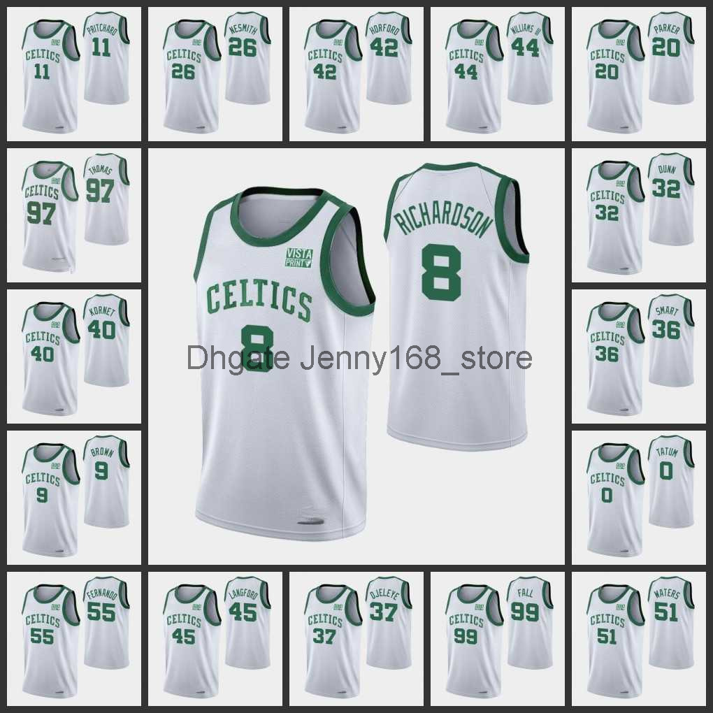 Screen Print Boston''Celtics''Men Jayson Tatum Josh Richardson Tacko Fall White 75th''nba''jerseys
Screen Print Boston''Celtics''Men Jayson Tatum Josh Richardson Tacko Fall White 75th''nba''jerseys