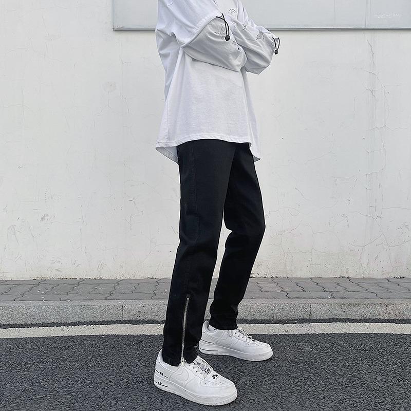 Men' Jeans Arrivals Ankle Zipper Black Streetwear Men Slim Trousers Hip Hop Pencil Stretch Denim Pants Korean Clothing PantalonesMen' Heat
Men' Jeans Arrivals Ankle Zipper Black Streetwear Men Slim Trousers Hip Hop Pencil Stretch Denim Pants Korean Clothing PantalonesMen' Heat