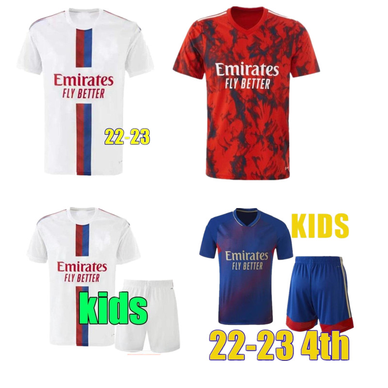 OL soccer jersey 22 23 football shirt HOME KADEWER Lyon men kids kit uniforms, White
OL soccer jersey 22 23 football shirt HOME KADEWER Lyon men kids kit uniforms, White