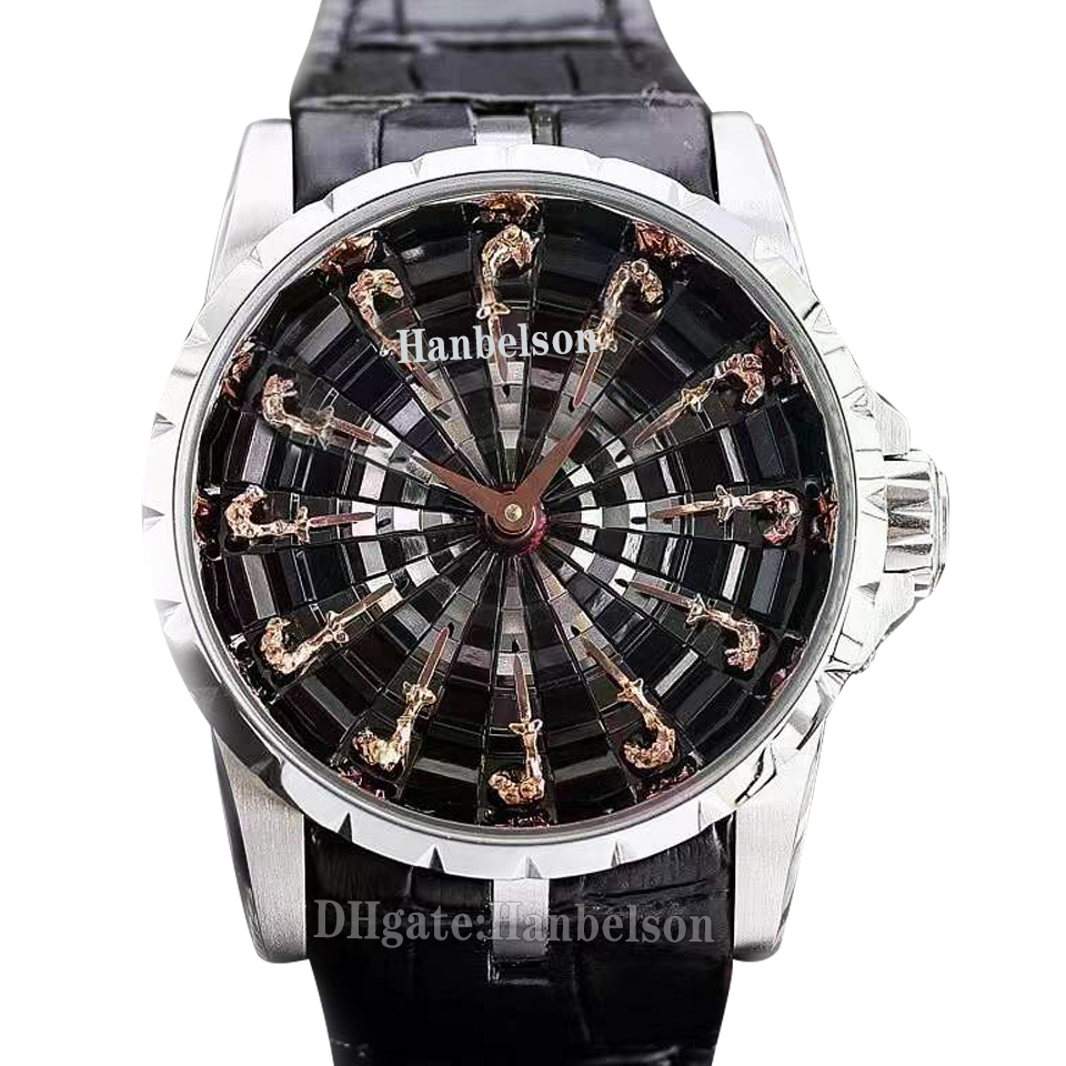 2022 Mens Watch RD 46MM Diamond dial Sapphire glass Automatic Asia movement Steel case Leather strap Screw crown Uhren, Rose gold brown dial
2022 Mens Watch RD 46MM Diamond dial Sapphire glass Automatic Asia movement Steel case Leather strap Screw crown Uhren, Rose gold brown dial