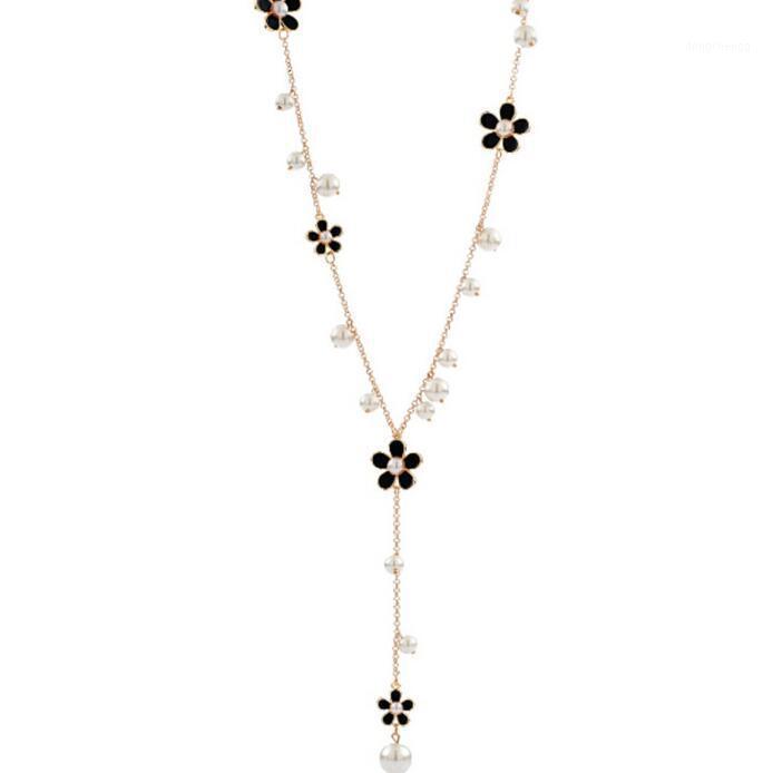 Pendant Necklaces Flower Long Necklace For Women Fashion Simulated Pearl Jewelry Tassel Perlas & Pendants Bijoux Femme Perle
Pendant Necklaces Flower Long Necklace For Women Fashion Simulated Pearl Jewelry Tassel Perlas & Pendants Bijoux Femme Perle