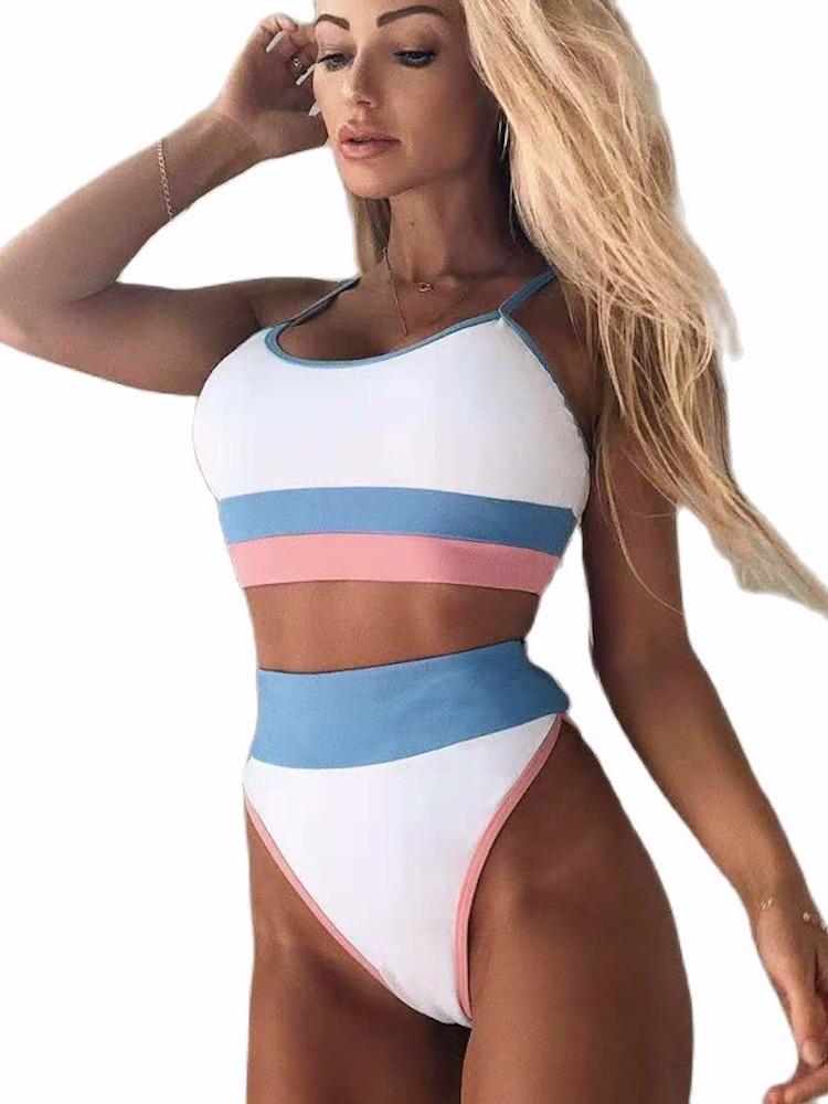 Women' Swimwear Split High Waist Bikini Sexy Swimsuit Women Set Swimming Suit For Bathing BikiniWomen, Beige
Women' Swimwear Split High Waist Bikini Sexy Swimsuit Women Set Swimming Suit For Bathing BikiniWomen, Beige