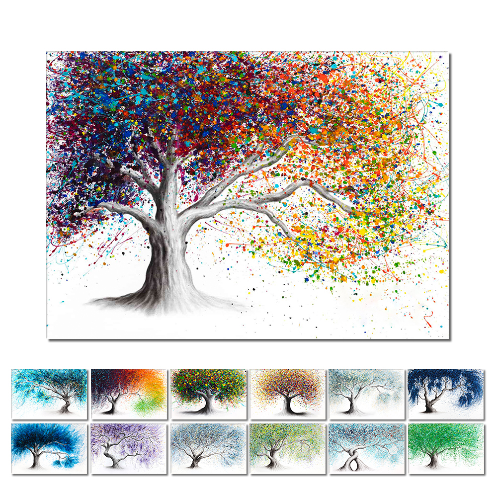 Abstract Tree Oil Painting on Canvas Posters and Prints Wall Art Picture for Living Room Home Decoratioin 
Abstract Tree Oil Painting on Canvas Posters and Prints Wall Art Picture for Living Room Home Decoratioin