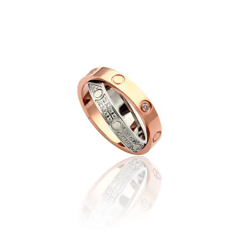 Brand New Cross Crystal Couple Love Ring Classic Luxury Men & Women Wedding Rings Fashion High Quality 316L Titanium Plated 18K Gold Designer Ring Jewelry
Brand New Cross Crystal Couple Love Ring Classic Luxury Men & Women Wedding Rings Fashion High Quality 316L Titanium Plated 18K Gold Designer Ring Jewelry