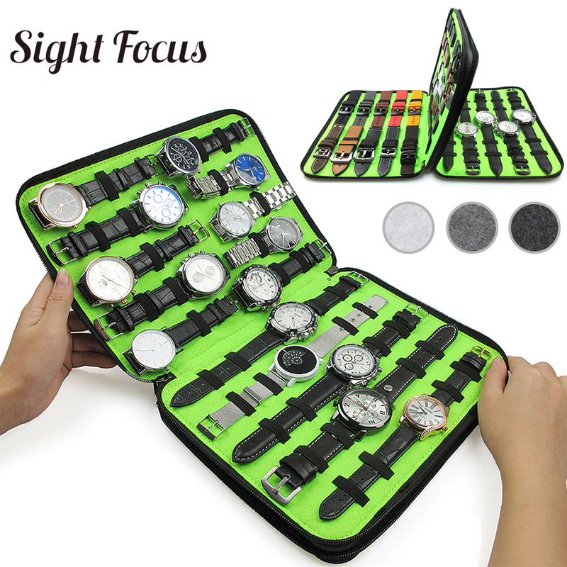 Sight Focus 40 Slot Felt Watch Organizer Box Gray Storage Case Pouch Double Layer Strap Band Holder Bag 220617
Sight Focus 40 Slot Felt Watch Organizer Box Gray Storage Case Pouch Double Layer Strap Band Holder Bag 220617
