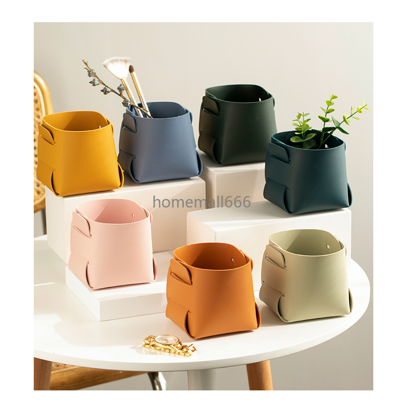 Wholesale Gifts Custom PU Leather Pen Make Up Tray for Storage Cosmetic Brush Vase Leather Storage Box AA
Wholesale Gifts Custom PU Leather Pen Make Up Tray for Storage Cosmetic Brush Vase Leather Storage Box AA