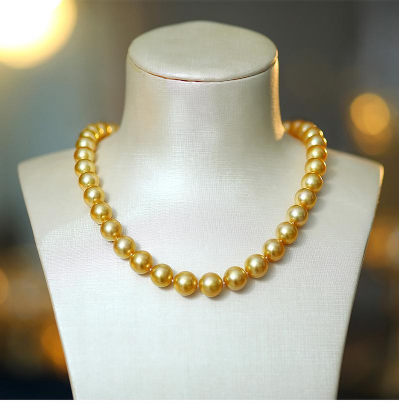 Chains Charming 8-9mm Natural South Sea Genuine Golden Round Pearl Necklace Or Woman Women Jewelry NecklacesChains ChainsChains
Chains Charming 8-9mm Natural South Sea Genuine Golden Round Pearl Necklace Or Woman Women Jewelry NecklacesChains ChainsChains