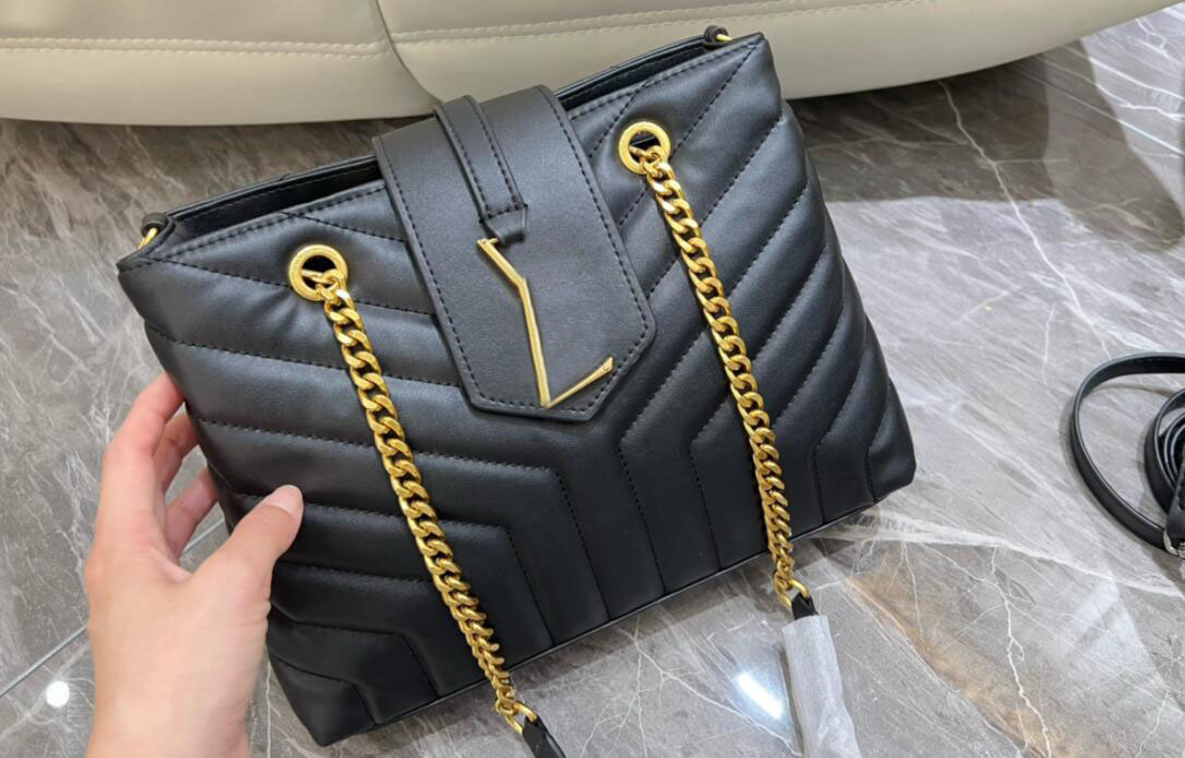 Soft leathers bags Women Loulou Puffer Genuine Leather Handbag Shoulder Crossbody Bag Classic shopping Bags Chain Cross Designer Handbags Designers Tote Purse
Soft leathers bags Women Loulou Puffer Genuine Leather Handbag Shoulder Crossbody Bag Classic shopping Bags Chain Cross Designer Handbags Designers Tote Purse