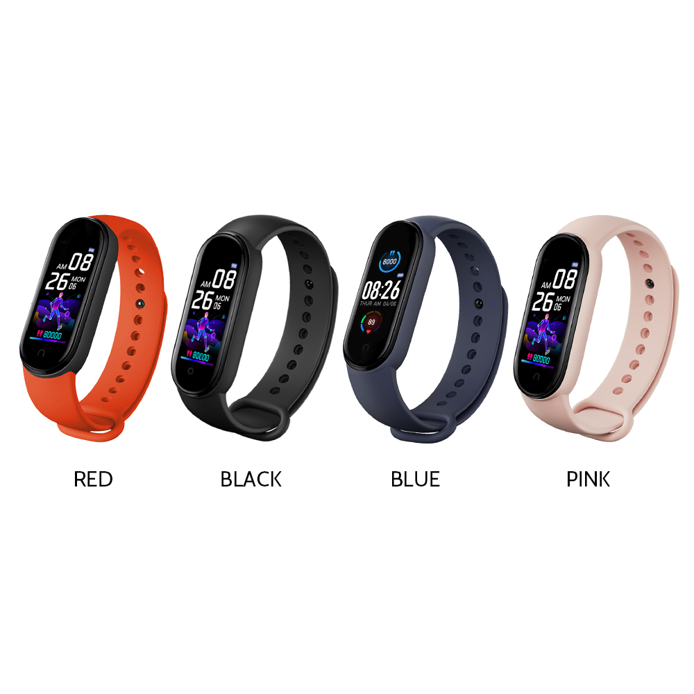 Bluetooth Smart Watch Sports Bracelet Fitness Tracker Waterproof Wristband Sports Heart Rate Monitor Blood Pressure Smartwatch for Men Women