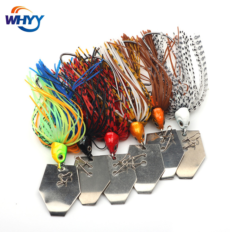 6 Pcs Set Chatterbait Fishing Lures Kit Spinner Bait Weedless Buzzbait Wobbler Pesca Crankbait for Bass Pike Swimbait 220721
6 Pcs Set Chatterbait Fishing Lures Kit Spinner Bait Weedless Buzzbait Wobbler Pesca Crankbait for Bass Pike Swimbait 220721