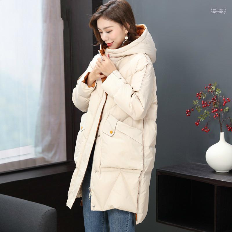 Women' Down & Parkas Fashion Tide Autumn And Winter Hooded Solid Color Zipper Loose Warm White Duck Jacket Women PB7911 Kare22, Black
Women' Down & Parkas Fashion Tide Autumn And Winter Hooded Solid Color Zipper Loose Warm White Duck Jacket Women PB7911 Kare22, Black