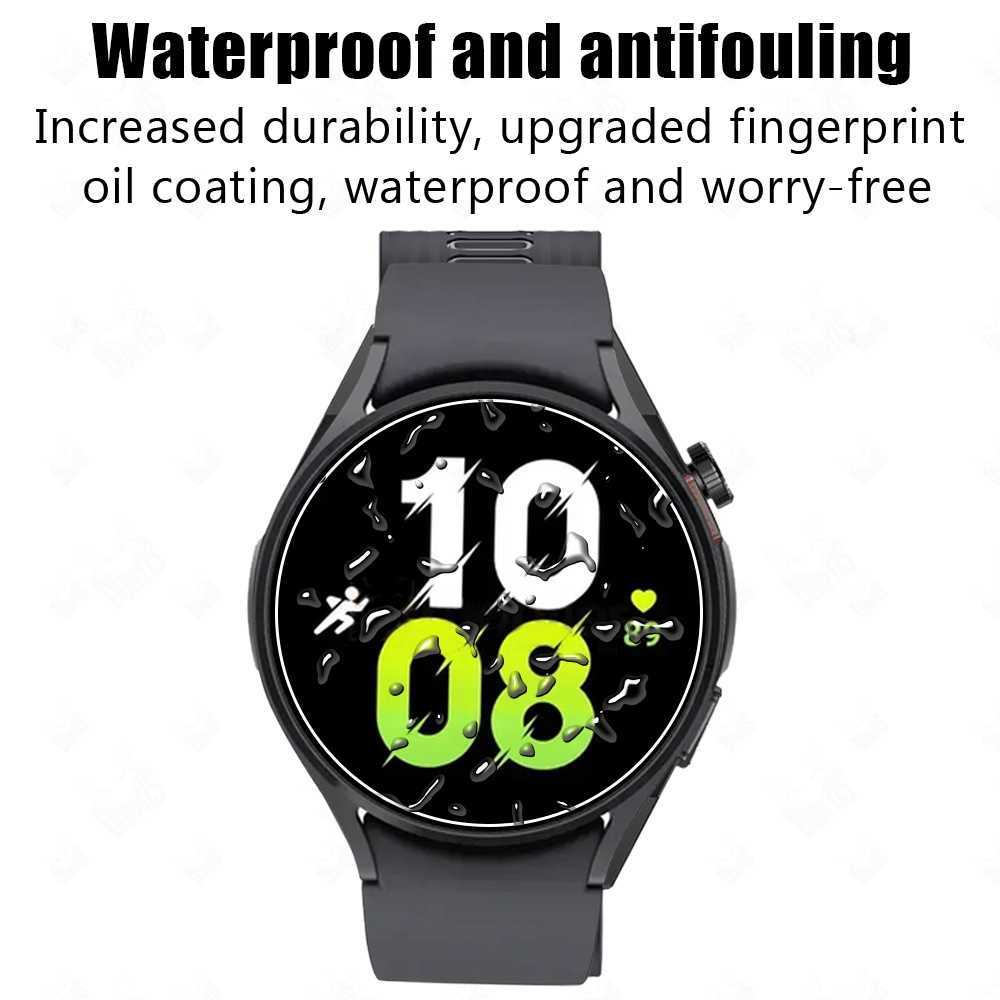 10PCS For Samsung Galaxy Watch 5 Pro 45MM 44MM 40MM Tempered Glass Screen Protector Smart Watch Clear HD AntiScratch Protection F