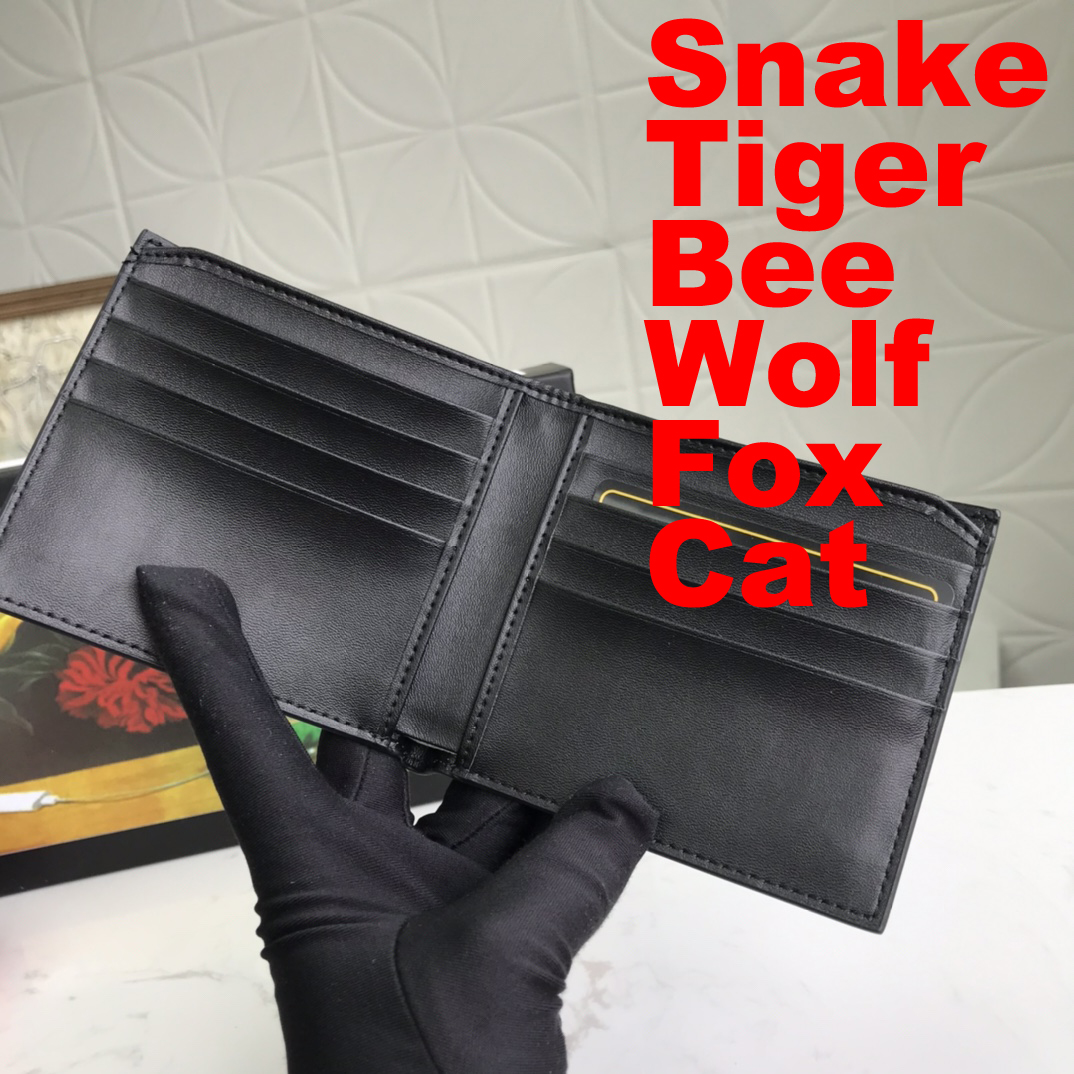 Wholesale Mens Wallet Designer canvas Men's Leather Wallets For Men coin Purse Animal printed, Black with snake
Wholesale Mens Wallet Designer canvas Men's Leather Wallets For Men coin Purse Animal printed, Black with snake