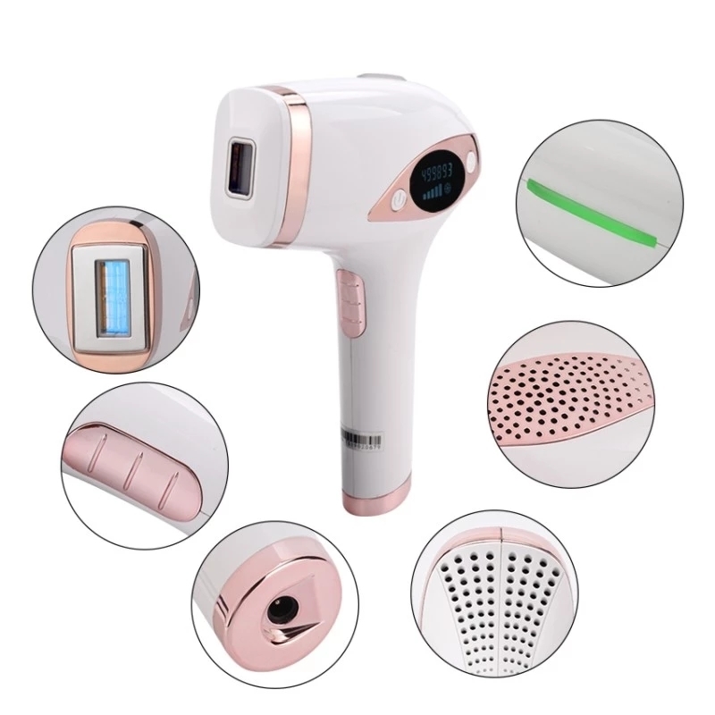 Mlay T4 Ice feeling Painless Laser Hair Removal Home Machine Lens Can Use Pubic Body Ipl Epilator Depilador for Man Woman 220323