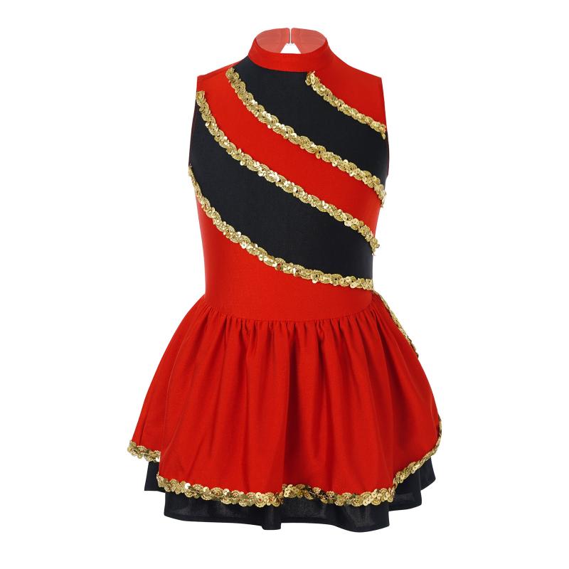 Stage Wear Kids Girls Cheerleading Dance Dress Sleeveless Shiny Sequins Ballet Gymnastics Leotard Jazz Performance WearStage, Red
Stage Wear Kids Girls Cheerleading Dance Dress Sleeveless Shiny Sequins Ballet Gymnastics Leotard Jazz Performance WearStage, Red