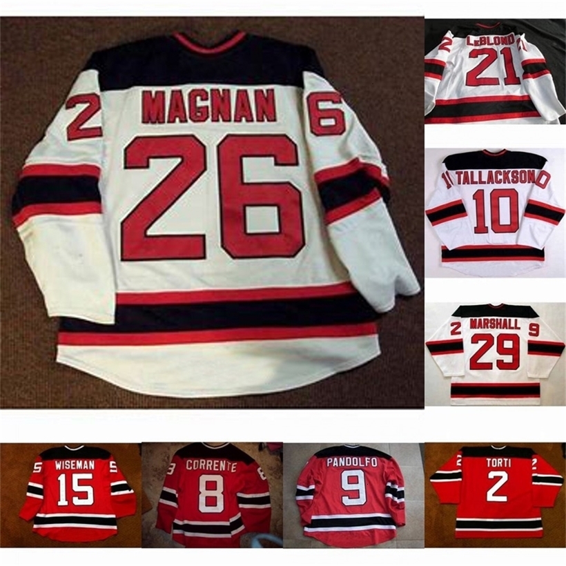 CeoMit Lowell Devils 2 Matt Torti 1 Dave Caruso 15 Noah Clarke 8 Matt Corrente 10 Barry Tallackson 9 Mike Pandolfo 26 Olivier Magnan Hockey Jersey
CeoMit Lowell Devils 2 Matt Torti 1 Dave Caruso 15 Noah Clarke 8 Matt Corrente 10 Barry Tallackson 9 Mike Pandolfo 26 Olivier Magnan Hockey Jersey