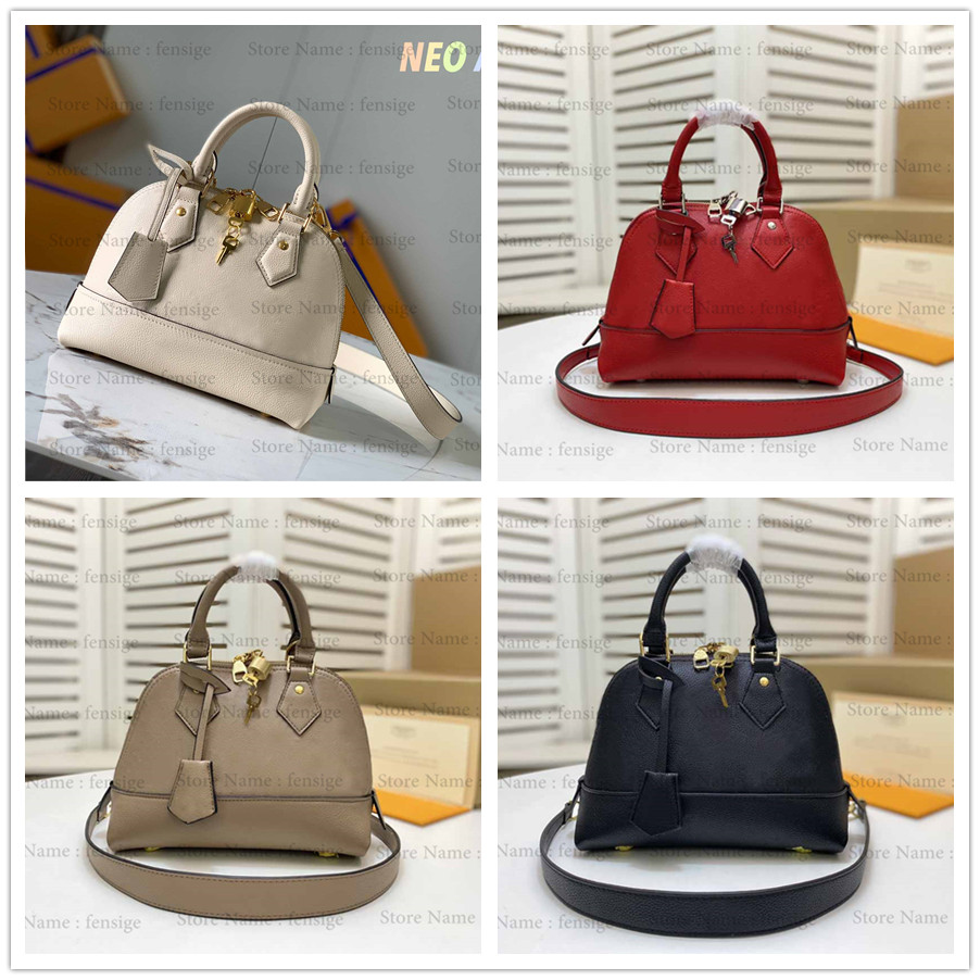 NEO ALMA BB Fashioned Tote Bag supple Monograms Empreinte grained leather rounded top handles removable shoulder strap Padlock Keybell Classic Bags Designers, 1#
NEO ALMA BB Fashioned Tote Bag supple Monograms Empreinte grained leather rounded top handles removable shoulder strap Padlock Keybell Classic Bags Designers, 1#