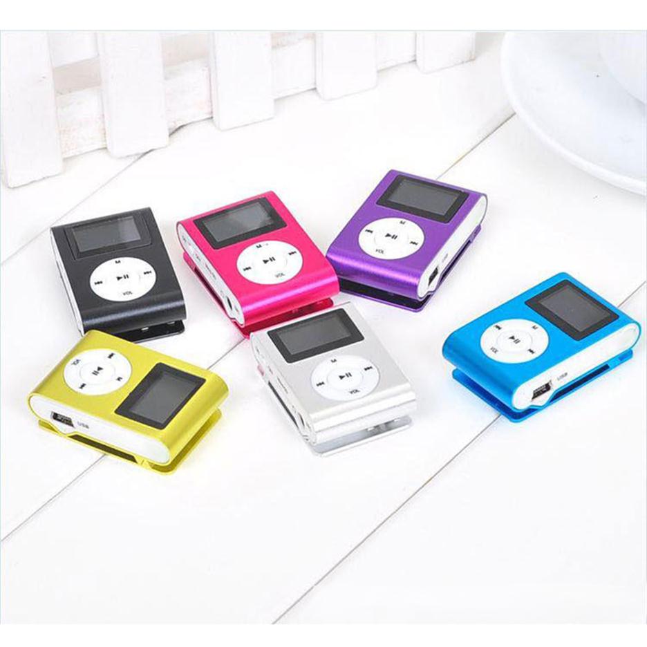 

SUOZUN Portable MP3 Player Metal Clip Mini USB Digital Mp3 Music Player LCD Screen Support 32GB Micro SD TF Card Slot273q