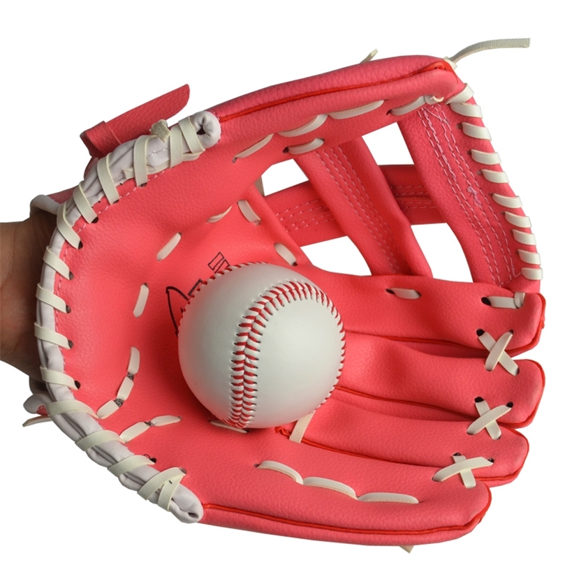 Outdoor Sports Baseball Glove Softball Practice Equipment Size 115125 Left Hand for Adult Man Woman Kids Training 220812, Pink(11.5)
Outdoor Sports Baseball Glove Softball Practice Equipment Size 115125 Left Hand for Adult Man Woman Kids Training 220812, Pink(11.5)