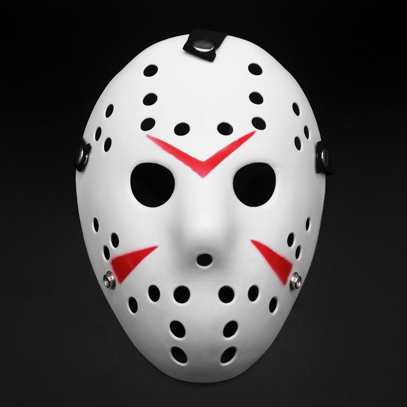 Jason Masquerade Mas Voorhees Mask Friday The 13Th Horror Movie Hockey Scary Halloween Costume Cosplay Plastic Party Fy2931