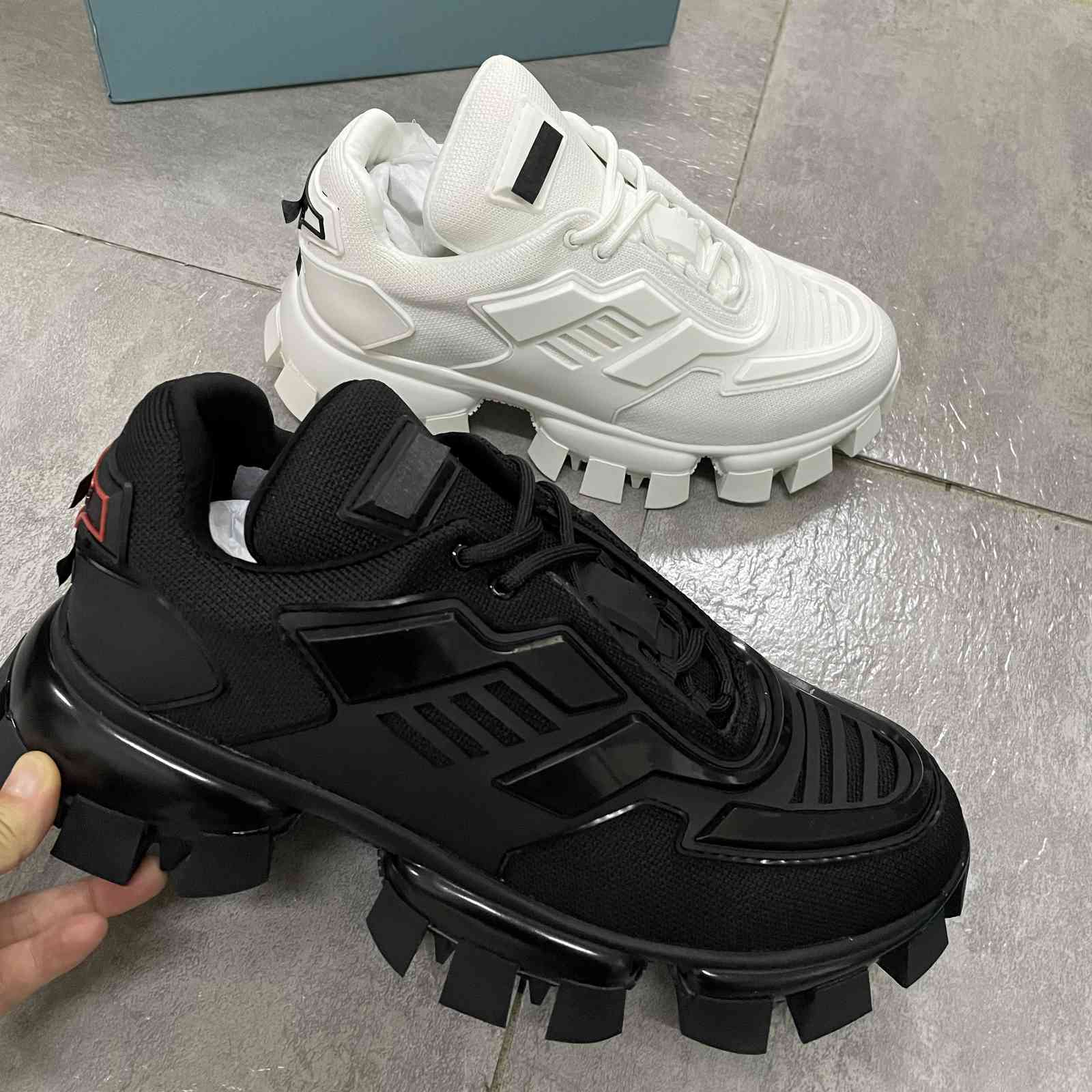 Women Platform Sneaker Men Cloudbust Thunder Sneakers Technical Knit Fabric Lace-up Rubber Trainers Party Outdoor Casual Shoes With Box NO40, Color 13
Women Platform Sneaker Men Cloudbust Thunder Sneakers Technical Knit Fabric Lace-up Rubber Trainers Party Outdoor Casual Shoes With Box NO40, Color 13