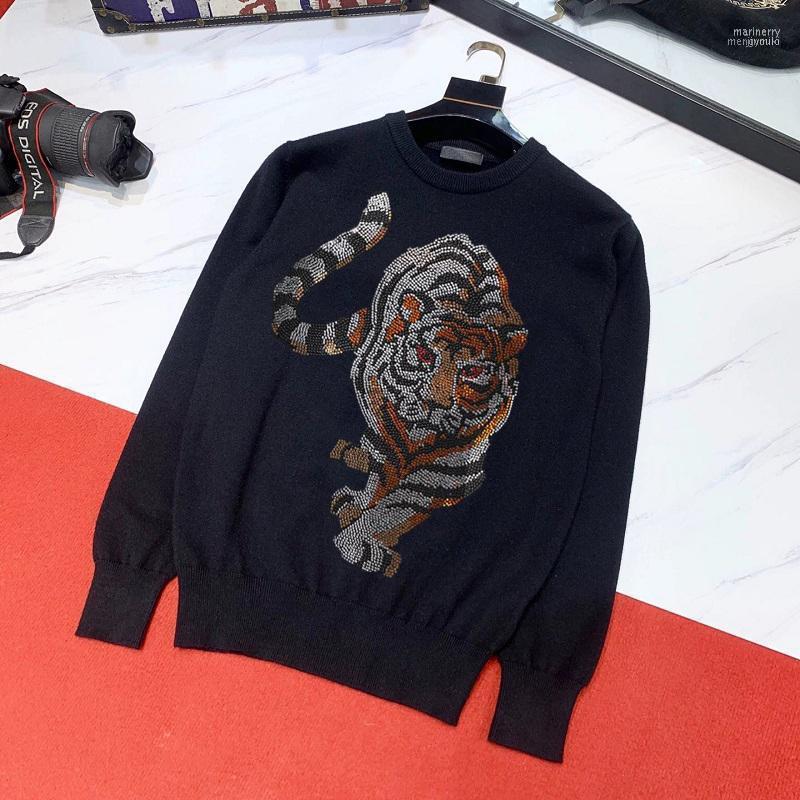 Men's Sweaters Autumn And Winter Diamond Sweater Tiger Pattern Fashion Casual Long-Sleeved O-Neck Pullover Warm Slim Top1 Mari22, As shown asian size
Men's Sweaters Autumn And Winter Diamond Sweater Tiger Pattern Fashion Casual Long-Sleeved O-Neck Pullover Warm Slim Top1 Mari22, As shown asian size