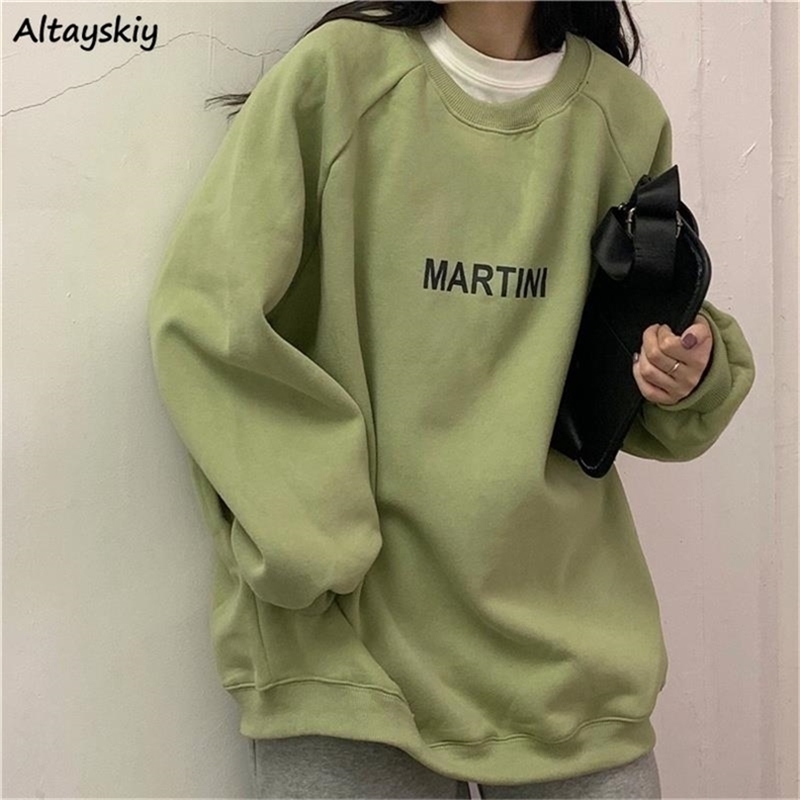 Sweatshirt Women Chic Letter High Street Allmatch Simple Unisex Couples Boyfriend Thicker Fall Basic Lady Clothing Long Sleeve 220812, Blue
Sweatshirt Women Chic Letter High Street Allmatch Simple Unisex Couples Boyfriend Thicker Fall Basic Lady Clothing Long Sleeve 220812, Blue