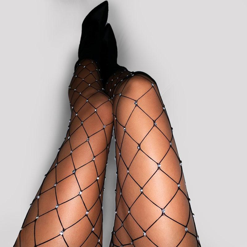 Socks & Hosiery Sexy Women Rhinestone Fishnet Tights Crystal Stockings Black White BIG Larger Mesh Diamond Glitter Pantyhose TightsSocks
Socks & Hosiery Sexy Women Rhinestone Fishnet Tights Crystal Stockings Black White BIG Larger Mesh Diamond Glitter Pantyhose TightsSocks