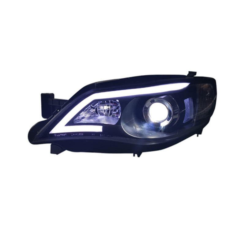 Car Headlights For Subaru WRX LED Headlight Assembly 2005-2012 High Beam Daily Lights Turn Signal Front Lamp