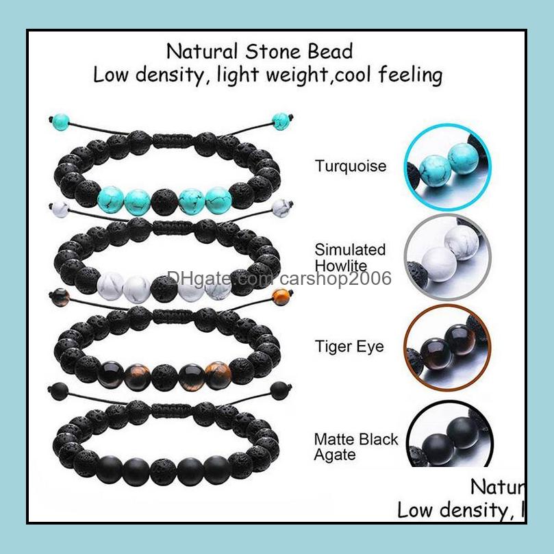 Beaded Strands Bracelets Jewelry Essential Oil Diffuser Beaded Handmade 8Mm Yoga Beads Tiger Eye Bangle Adjustable Braided Bracelet For Wom
Beaded Strands Bracelets Jewelry Essential Oil Diffuser Beaded Handmade 8Mm Yoga Beads Tiger Eye Bangle Adjustable Braided Bracelet For Wom