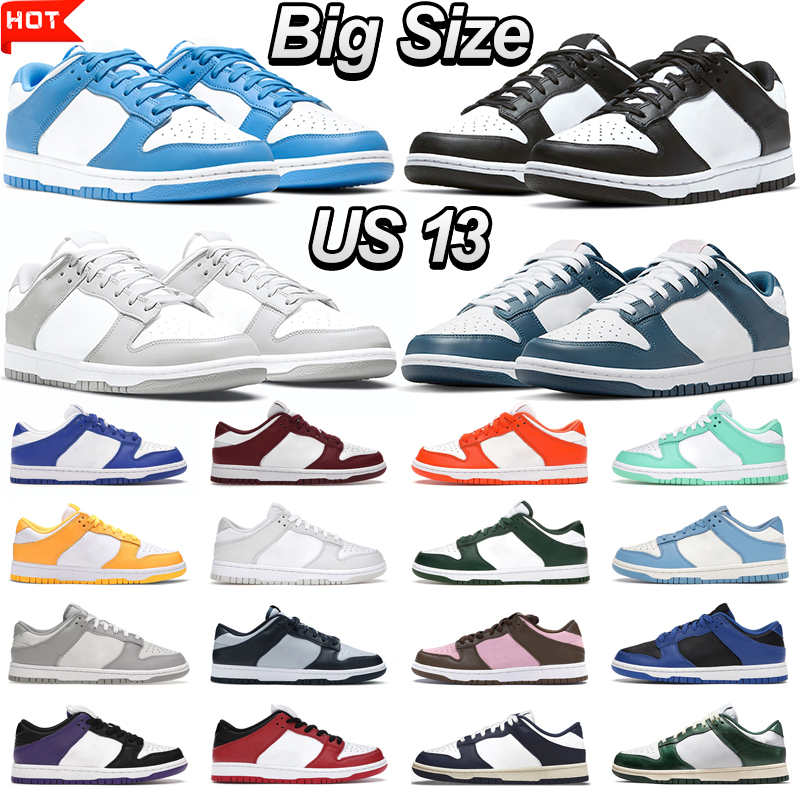 Designer Running Shoes Big Size SB Dunks Men Women Low White Black Panda Pigeon UNC Grey Fog Photon Dust Syracuse Mens Trainers Sports Sneakers US 13, 34
Designer Running Shoes Big Size SB Dunks Men Women Low White Black Panda Pigeon UNC Grey Fog Photon Dust Syracuse Mens Trainers Sports Sneakers US 13, 34