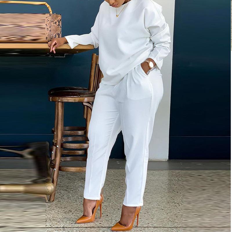 Women' Two Piece Pants Women Tracksuit Causal Pullover Set Solid Long Sleeve High Waist Pant Suit Female Nice Autumn Lady Streetwear SetsWo, Red
Women' Two Piece Pants Women Tracksuit Causal Pullover Set Solid Long Sleeve High Waist Pant Suit Female Nice Autumn Lady Streetwear SetsWo, Red