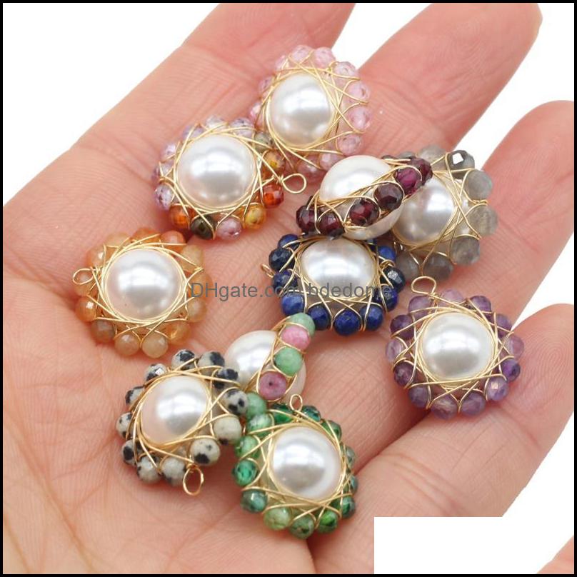 Pendant Necklaces Pendants Jewelry Natural Shell Pearl With Stone Decorative Charms For Diy Jew Dhzxa
Pendant Necklaces Pendants Jewelry Natural Shell Pearl With Stone Decorative Charms For Diy Jew Dhzxa