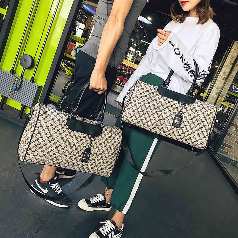 New fashion versatile business travel bag boarding PU leather large capacity pendant sports fitness luggage Purse Outlet, Khaki
New fashion versatile business travel bag boarding PU leather large capacity pendant sports fitness luggage Purse Outlet, Khaki