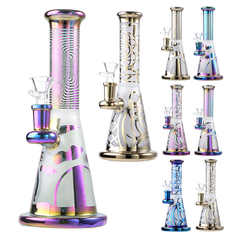 Beautiful Patterns 9 Inch Hookahs Showerhead Perc Glass Bongs Rainbow Colorful Oil Dab Rigs 14mm Female Joint Water Pipes With Bowl
Beautiful Patterns 9 Inch Hookahs Showerhead Perc Glass Bongs Rainbow Colorful Oil Dab Rigs 14mm Female Joint Water Pipes With Bowl