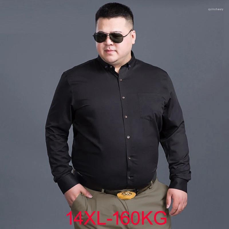 Men's Dress Shirts Autumn Spring Men Shirt Long Sleeve Large Size 10XL 12XL 14XL Oversize Formal Office Fat Loose BusinessMen's Quin22, Blue
Men's Dress Shirts Autumn Spring Men Shirt Long Sleeve Large Size 10XL 12XL 14XL Oversize Formal Office Fat Loose BusinessMen's Quin22, Blue