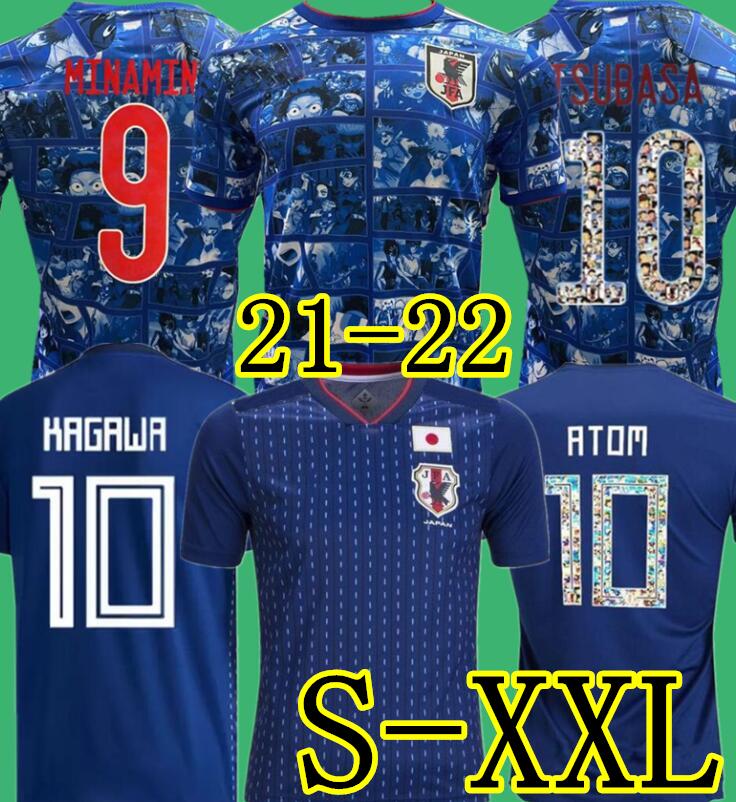 Anime version 21 22 Japan Soccer Jersey 2018 Captain Tsubasa Japanese Special Edition Home blue soccer Shirt #10 ATOM 2021 2022 football uniform, Dakongyi
Anime version 21 22 Japan Soccer Jersey 2018 Captain Tsubasa Japanese Special Edition Home blue soccer Shirt #10 ATOM 2021 2022 football uniform, Dakongyi