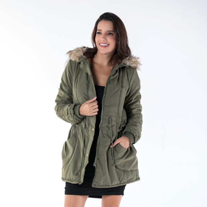Women' Trench Coats Amazon Foreign Trade Selling Army Green Thickened Slim-Fit Plus Cotton Fur Collar Winter Coat Quilted Cloth Women
Women' Trench Coats Amazon Foreign Trade Selling Army Green Thickened Slim-Fit Plus Cotton Fur Collar Winter Coat Quilted Cloth Women
