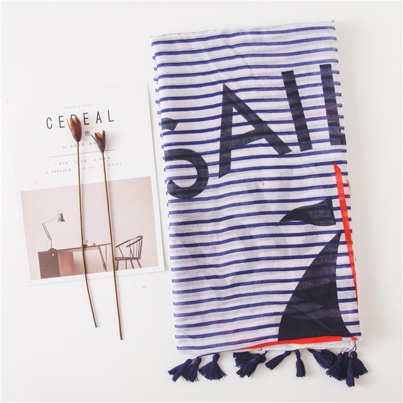 Scarves Sailing Print Scarf Women Summer For Navy Beach Head Dress Multi- Functional Wrap Ladies PonchoScarves
Scarves Sailing Print Scarf Women Summer For Navy Beach Head Dress Multi- Functional Wrap Ladies PonchoScarves