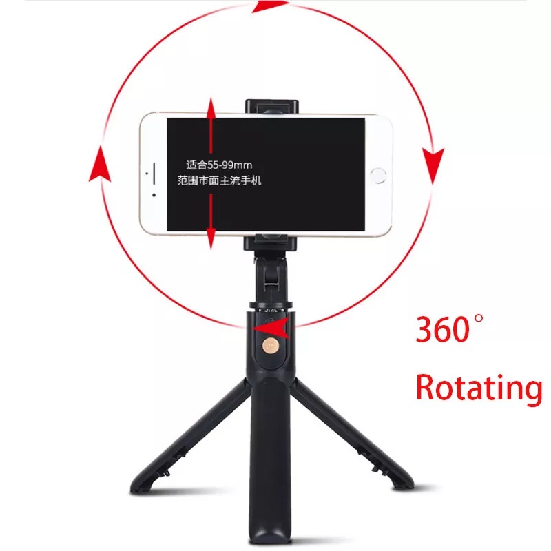 Portable Tripod Stand Multifunctional Universal Wall Mobile Phone holder with Selfie function