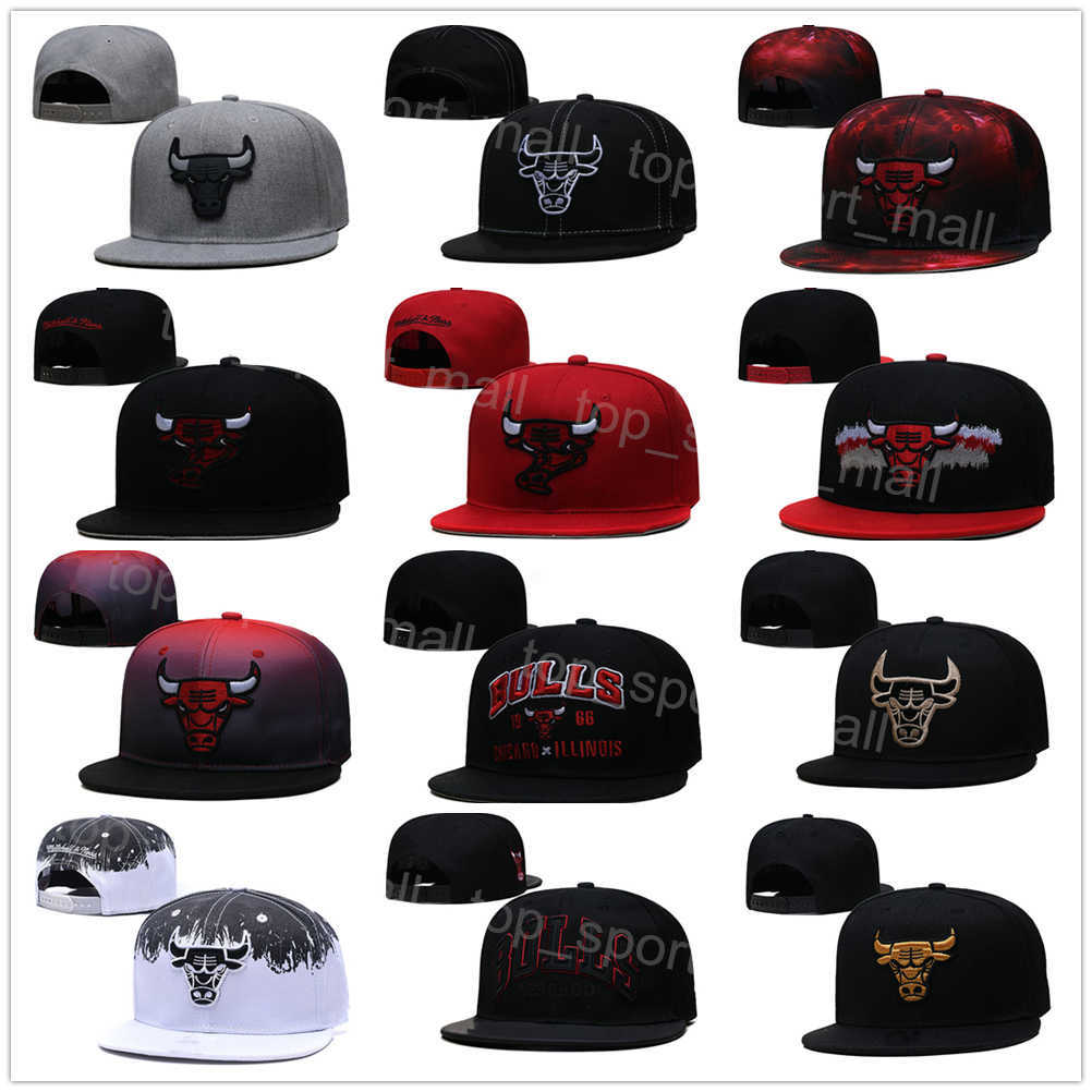 Snapback Basketball Hats Summer Sport Fitted Adjustable Cap Knitted Casquette Coby White Nikola Vucevic Alex Caruso Breathable Team Black Red White Grey Outdoor